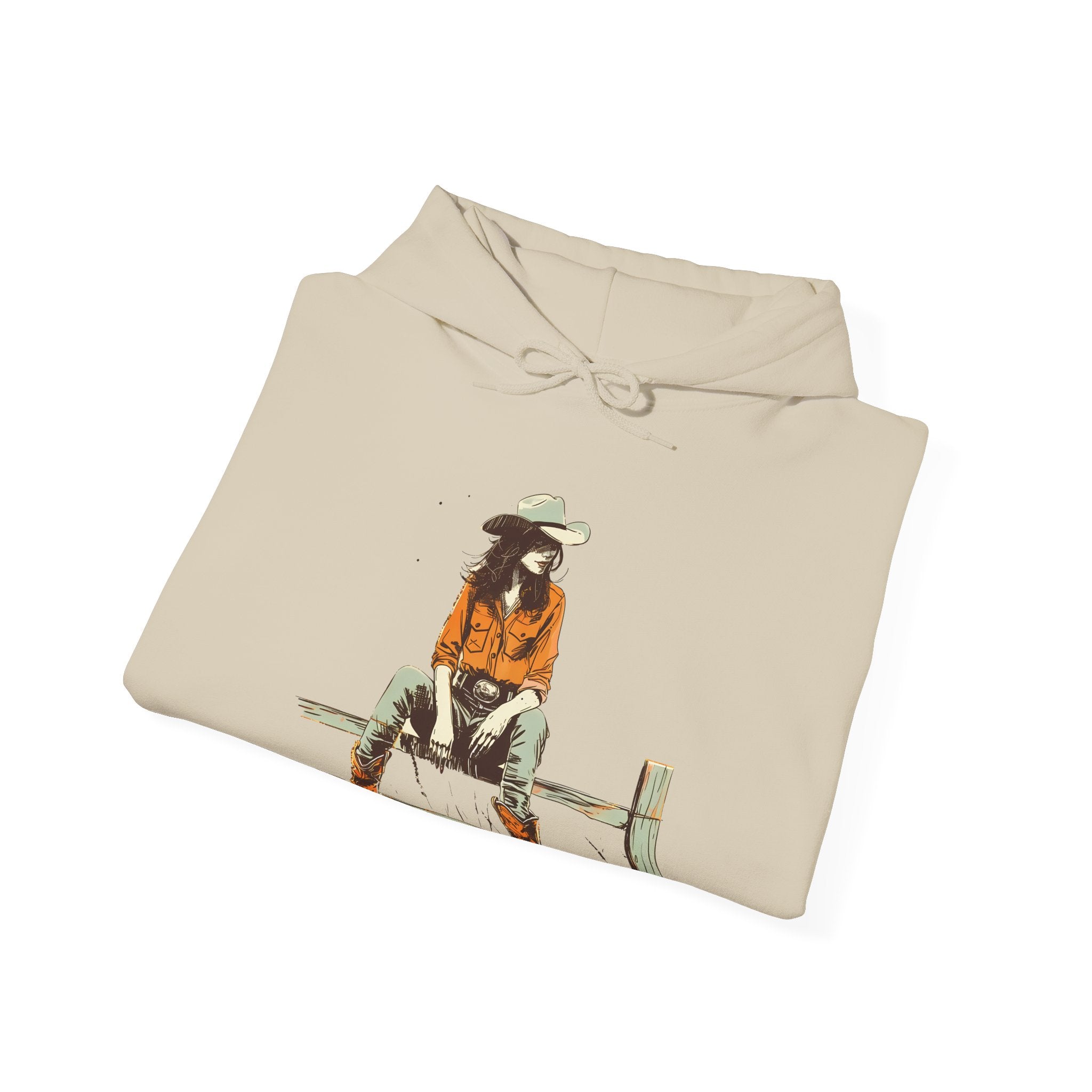 RCC Hoodie Cowgirl Sunset Reflections