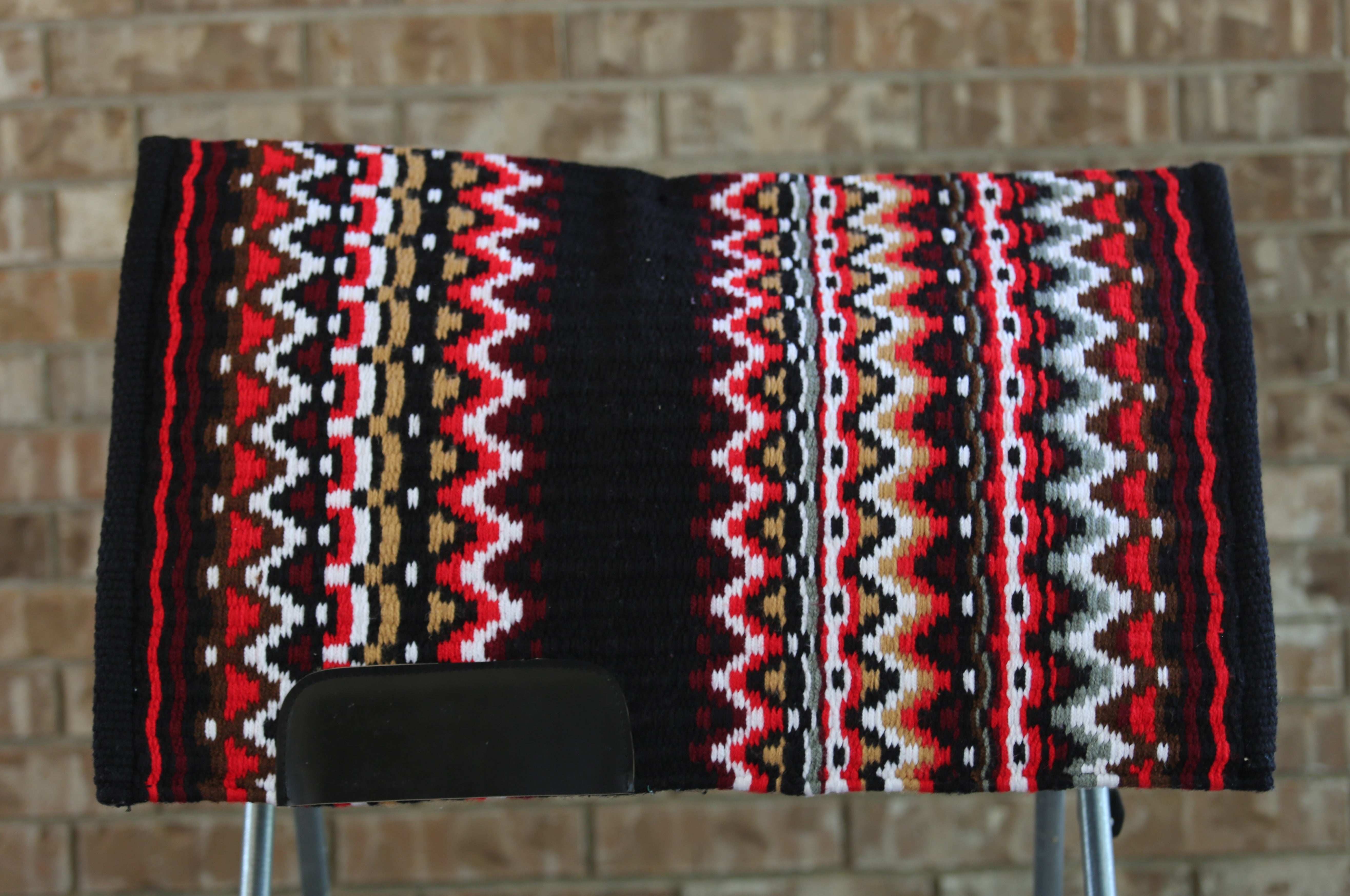 RCC Western Show Pad - Red Velvet