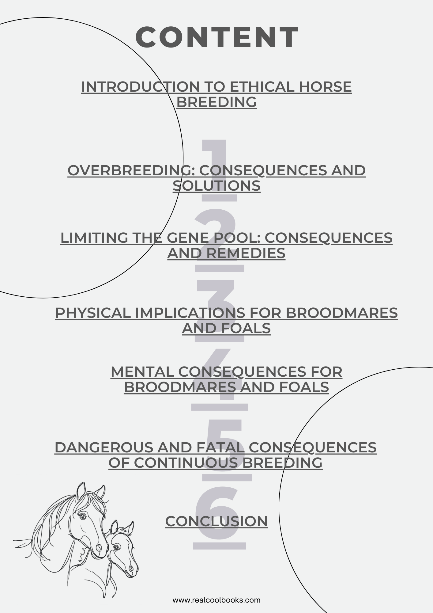 The Ethical Breeding of Horses