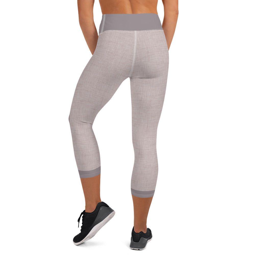 REAL COOL COMPANY 7/8 Sports Leggings - UPF 50+ Sand Dusted