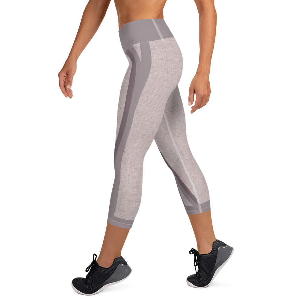 REAL COOL COMPANY 7/8 Sports Leggings - UPF 50+ Sand Dusted