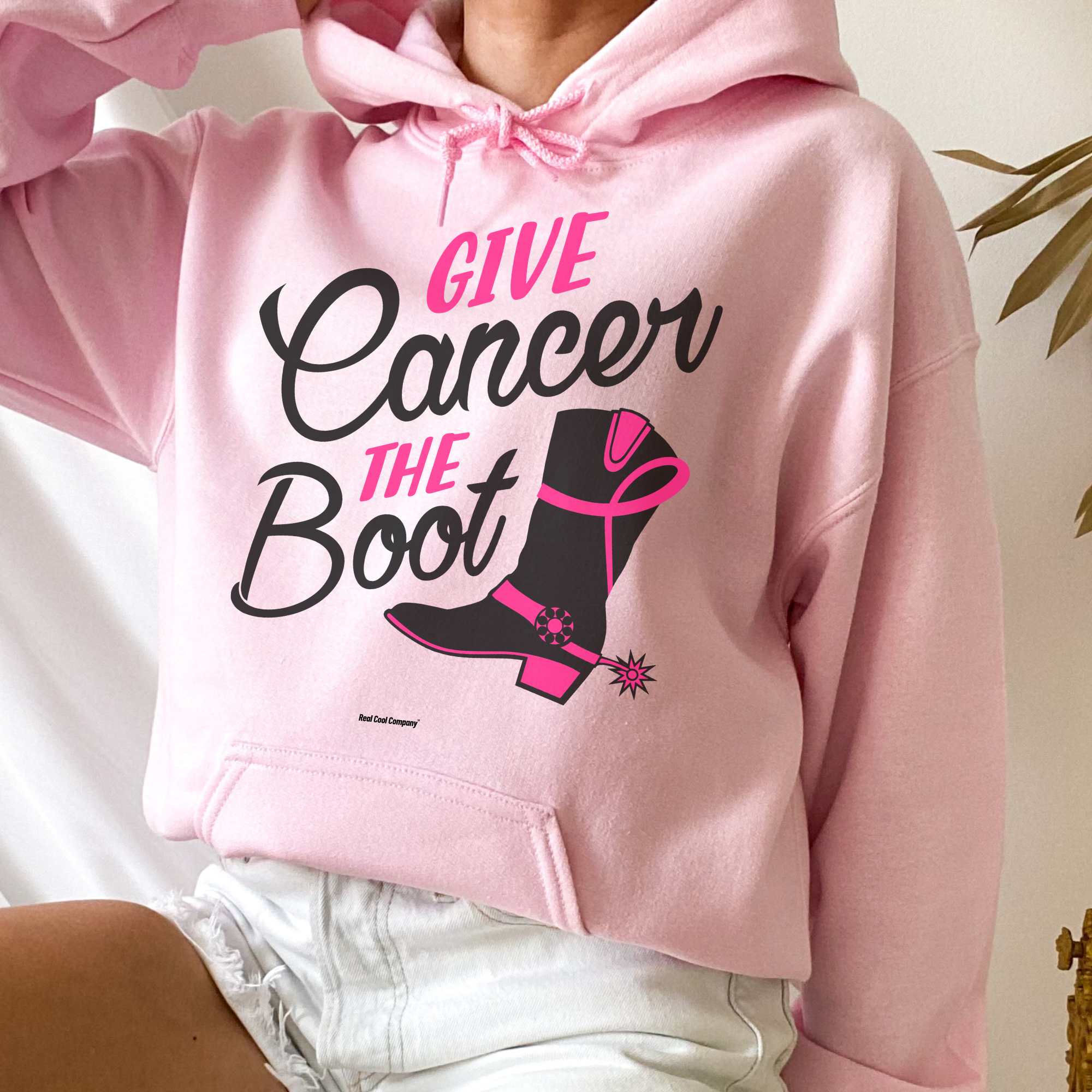 RCC Hoodie Give Cancer the Boot