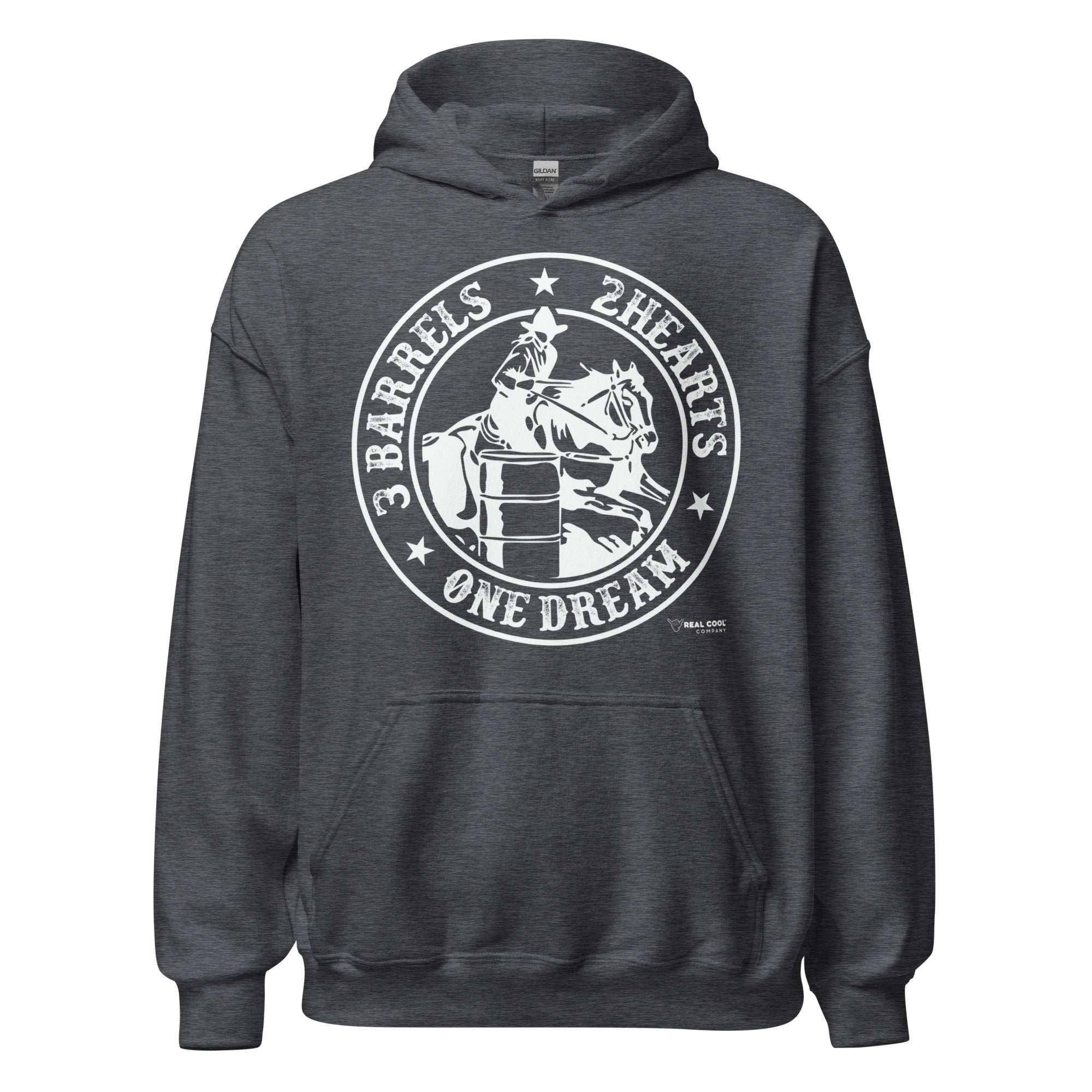 Three Barrels Two Hearts One Dream Hoodie - RealCoolCompany